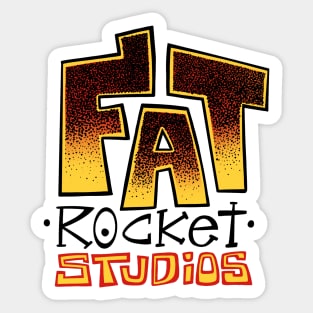 Fat Rocket Studios Logo Sticker